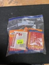 Bag of Several Tootsietoy American West Supermatic Strip Caps