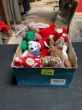 Box of Assorted Ty Beanie Babies