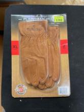 Plainsman Extra Large All Purpose Leather Work Gloves
