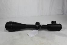 One CenterSport 6-20x50 illuminated rifle scope with BDC and parallax. Like new condition.