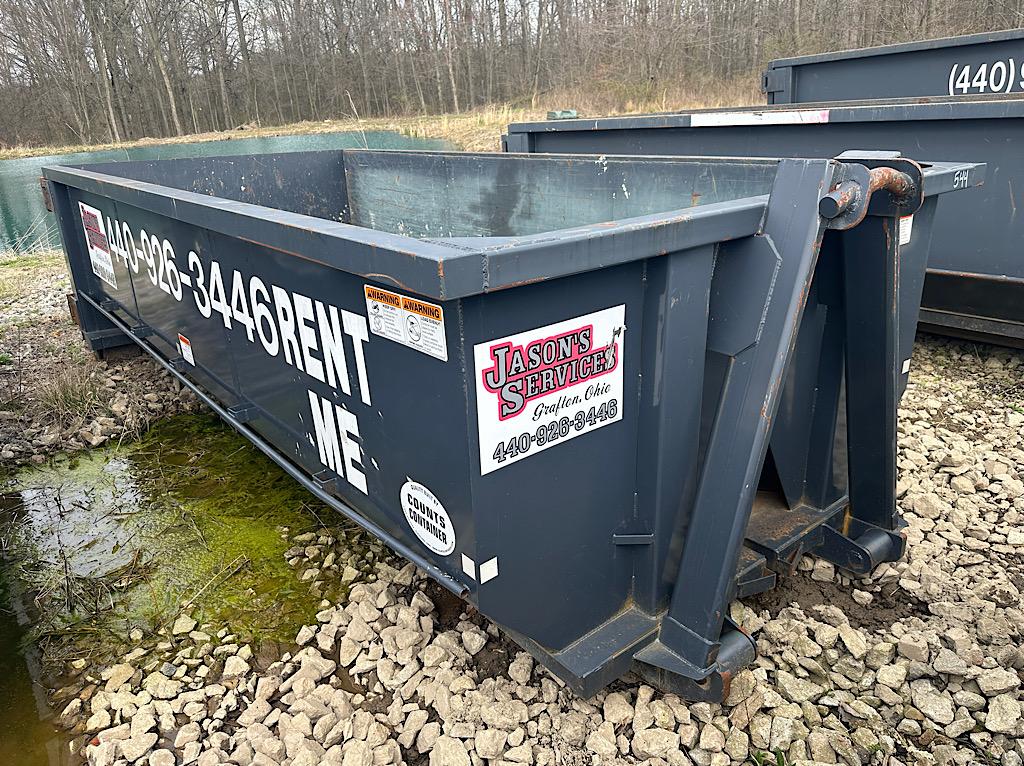 COUNTS CONTAINER 15 YARD ROLLOFF DUMPSTER