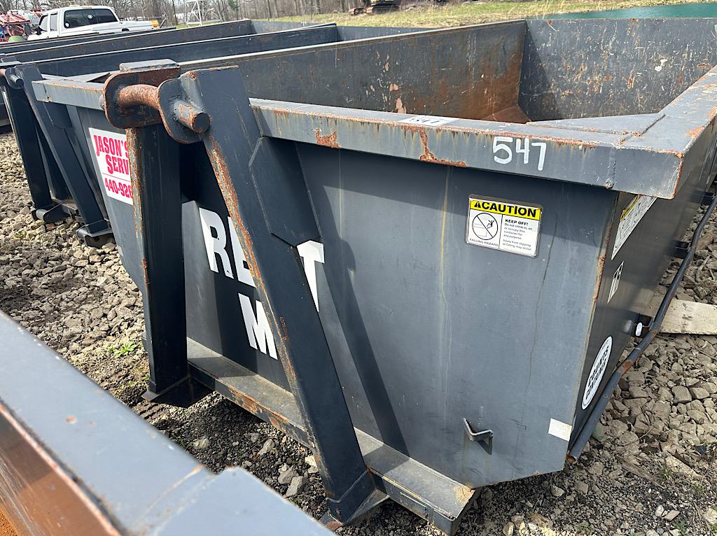 COUNTS CONTAINER 15 YARD ROLLOFF DUMPSTER