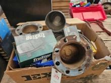 Box of automotive parts