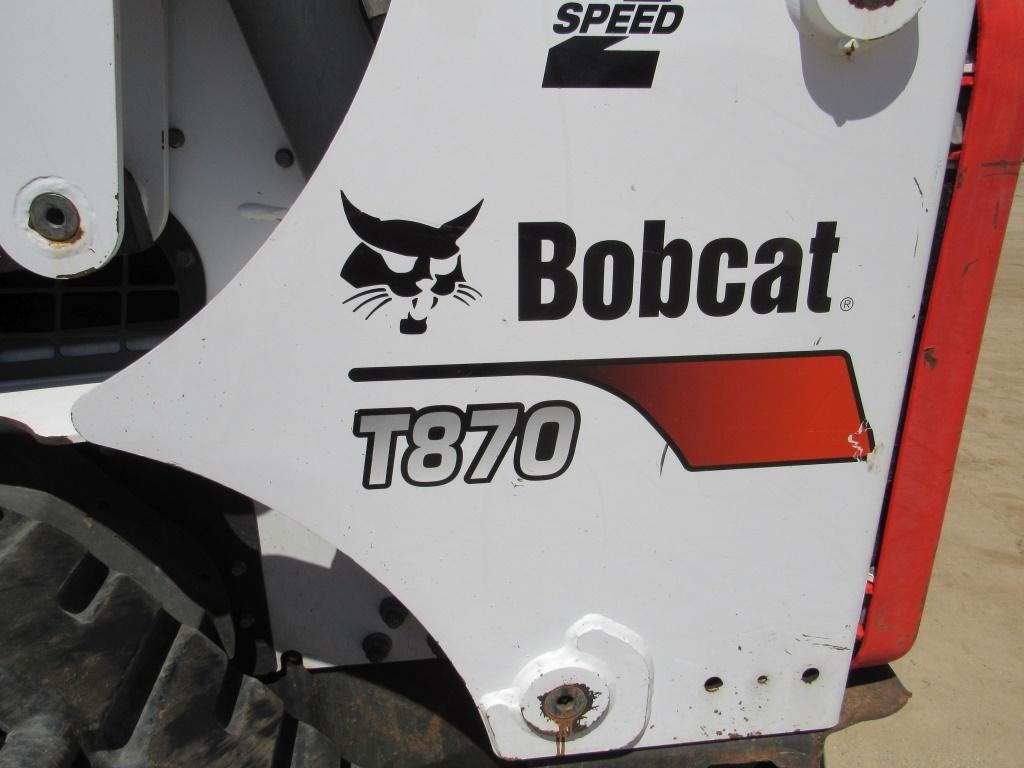2020 Bobcat T870 Skid Steer