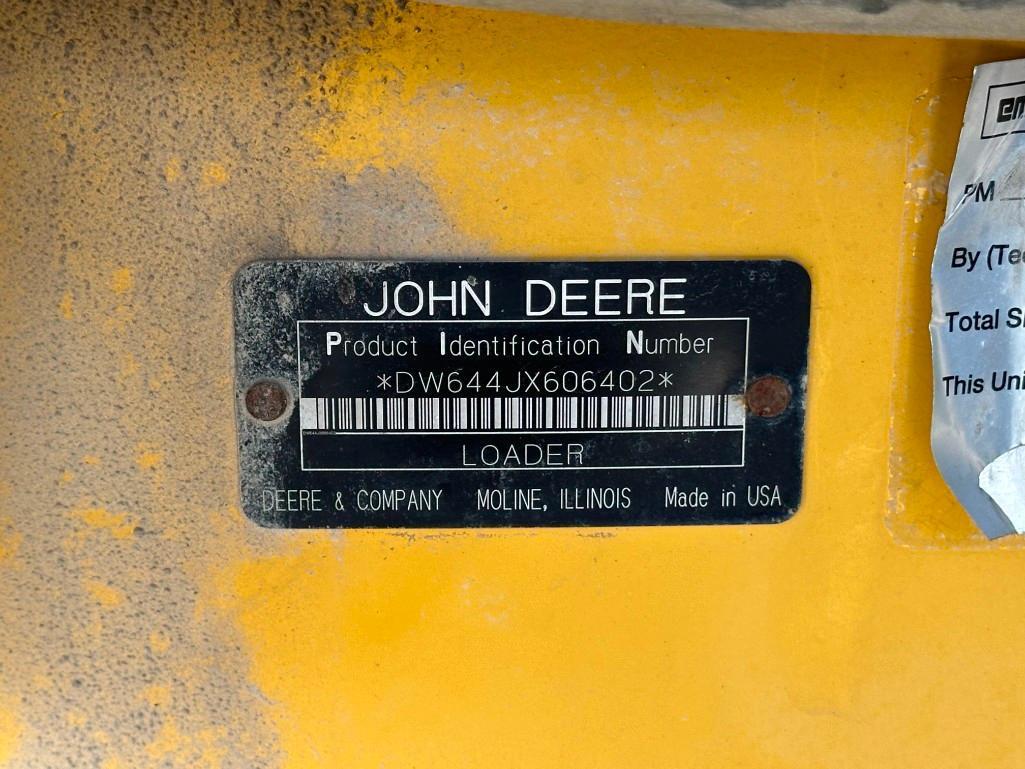 2006 Deere 644 J