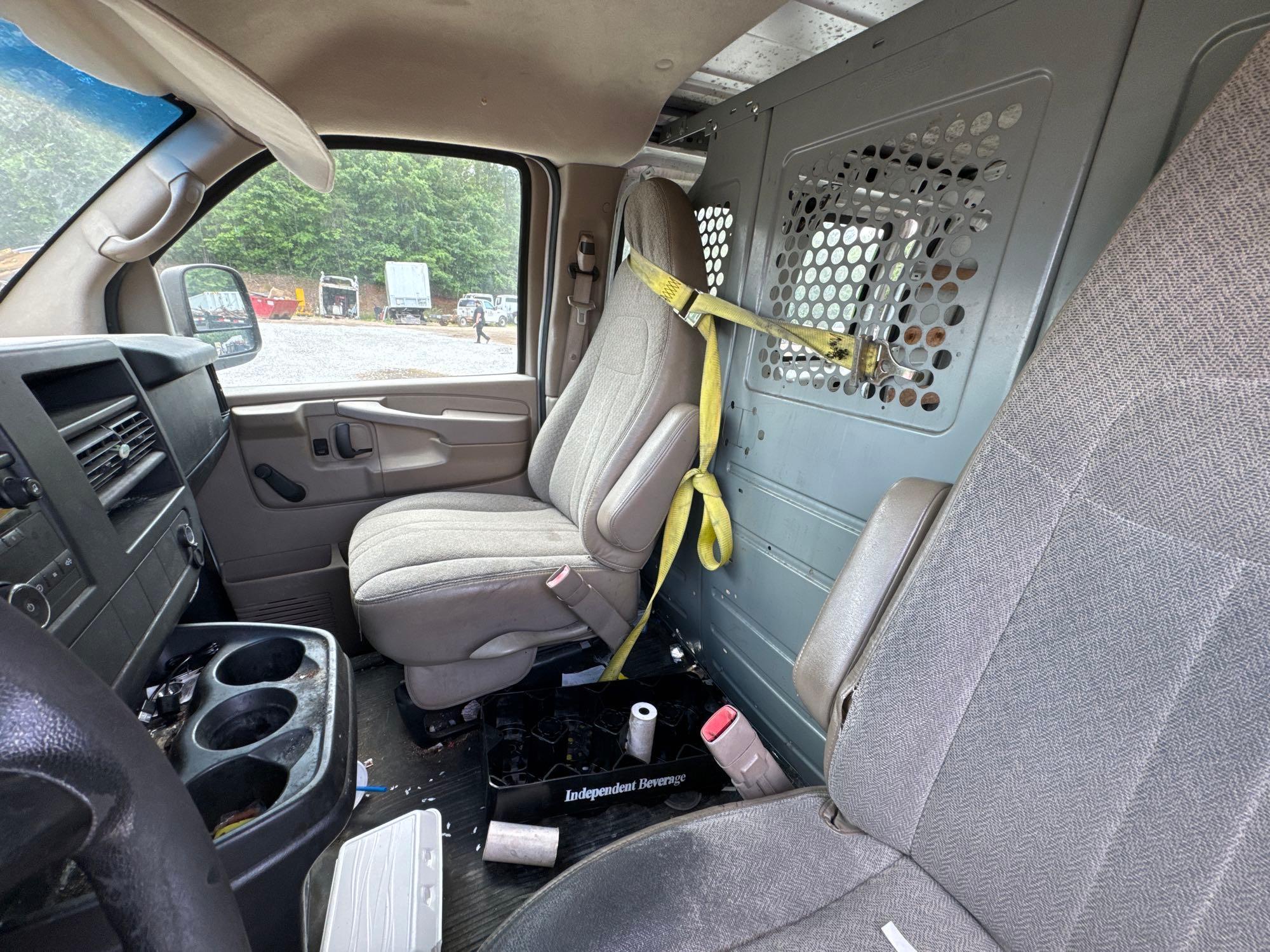 2011 Chevrolet Express Van, VIN # 1GCWGFBA1B1129733