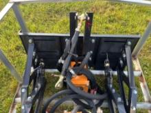 (ABSOLUTE) New/Unused Wolverine Three Point Hitch Hookup for Skidsteer