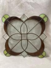 Vintage Stained Glass Window Decor
