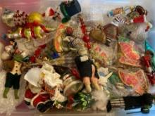 Assorted Vintage Christmas Ornaments