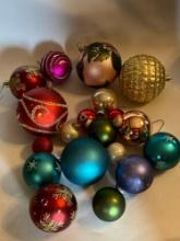 Two Bags Assorted Classic Christmas Bulbs