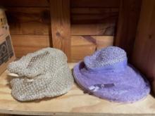 2 Antique Womens Hats