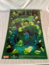 Lenticular Hulk Poster