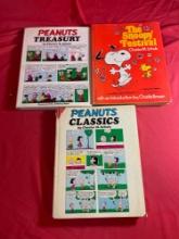 Classic Peanuts HC Books (3)