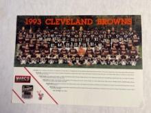 1993 Cleveland Browns Promo Poster