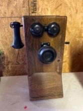 Antique Stromberg Carlson Hand Crank Telephone
