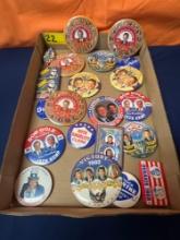 Presidential Pins/Buttons