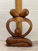 Romantic Wood Sculpture by Novica Collections