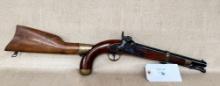 ANTIQUE NAVY ARMS SPRINGFIELD 1855 .58 CALIBER MUZZLE LOADING PISTOL CARBINE WITH BUTTSTOCK
