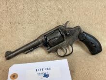 SMITH AND WESSON MODEL OF 1903 .32 S&W LONG DOUBLE ACTION REVOLVER