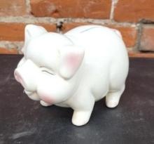 Pig figurine, with clown