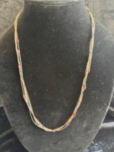 Necklace, sterling