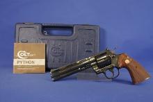Colt Python Blued Revolver in 357 Magnum. Not Legal For Sale in California. SN# AL9463