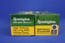 Ammo, Remington 22LR. 1,000 total rounds.