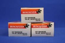 Ammo, Winchester 357 Mag, 158 Grain. 150 total rounds.