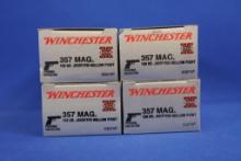 Ammo, Winchester 357 Mag, 158 Grain. 200 total rounds.