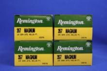 Ammo, Remington 357 Magnum. 200 total rounds.