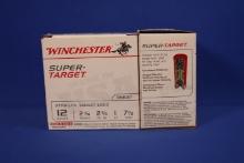 Ammo, Winchester Super Target 12 Gauge, 2 3/4" 1 oz. 7 1/2 shot. 50 Rounds Total.