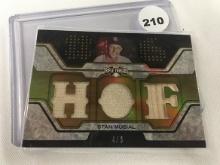 Topps Triple Threads TTRL-12 Bob Gibson Game Used Relic Card 3/9