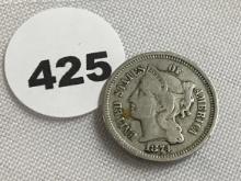 1874 3 Cent VG