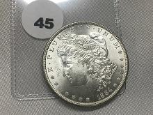 1884 Morgan Dollar, UNC-60