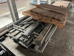 Galvanized Pallet Racking w/ Wood Slats