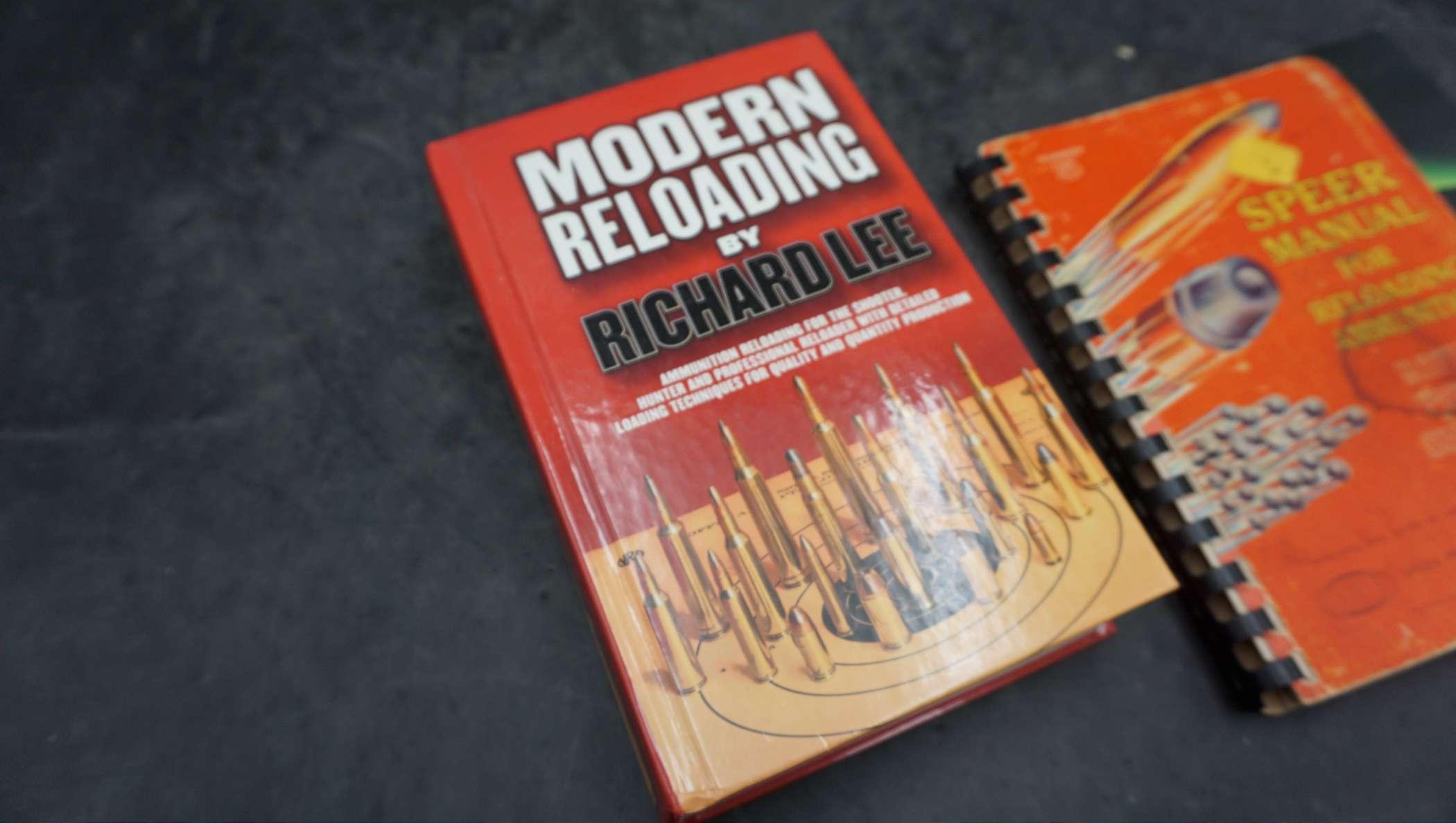 3 Reloading Books - Modern Reloading, Speer Manual & 2000 Reloaders Guide