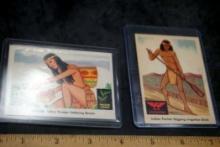 2 - Indian Trading Cards #60 & #69