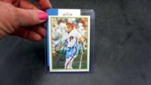 1986 Topps All-Star #17 Autographed Mike Schmidt H.O.F. W/ C.O.A.