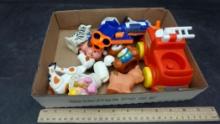 Toy Animals, Nerf Gun & 1989 Shelcore Vehicle