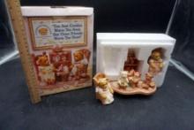 Cherished Teddies "Tea And Cookies Warm The Soul, But Close Friends Warm The Heart"