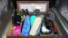 Framed Picture, Sole Inserts, Latex Gloves, Electric Beaters, Knee & Foot Brace