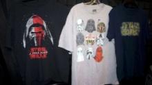 3 Star Wars T-Shirts (Large & 2Xl)