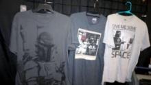 3 Star Wars T-Shirts (Size Large)