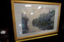 Framed Landscape Painting