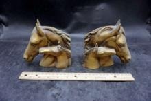 2 - Mare & Foal Bookends (Heavy)