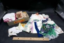 Assorted Linens & Handkerchiefs