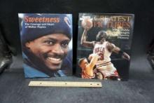 2 Books - Walter Payton & Sports Illustrated Greatest Pictures
