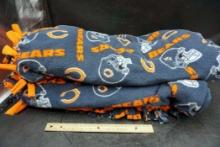 Chicago Bears Tie Blanket