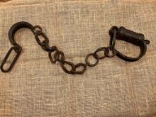 PRISONER IRON LEG CUFFS