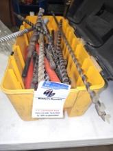 Assorted hammer drill bits and drill bits
